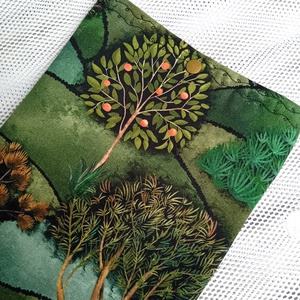 Könyvtok, kert, tablet, e-book tok, Könyv & Zene, Könyvtok, Varrás, MESKA