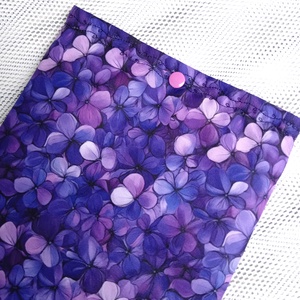 Vízhatlan könyvtok, türkiz-virágos, tablet vagy e-book tok - Meska.hu