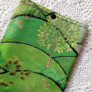 Könyvtok, tavaszi kert, tablet, e-book tok - könyv & zene - könyvtok - Meska.hu