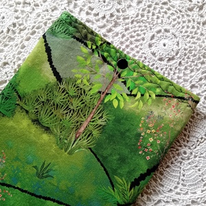 Könyvtok, tavaszi kert, tablet, e-book tok, Könyv & Zene, Könyvtok, Varrás, MESKA