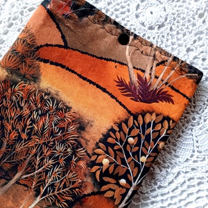 Könyvtok, őszi kert, tablet, e-book tok - könyv & zene - könyvtok - Meska.hu