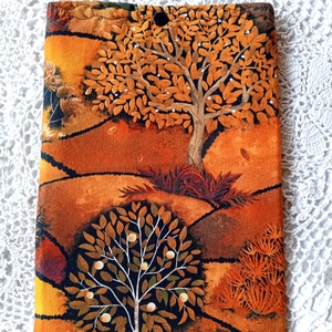 Könyvtok, őszi kert, tablet, e-book tok, Könyv & Zene, Könyvtok, Varrás, MESKA