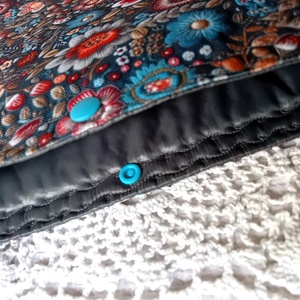 Vízhatlan laptop védő tok, virágos, laptoptok, laptoptartó  - táska & tok - laptoptáska, laptop hátizsák - Meska.hu