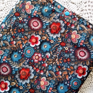 Vízhatlan laptop védő tok, virágos, laptoptok, laptoptartó  - táska & tok - laptoptáska, laptop hátizsák - Meska.hu