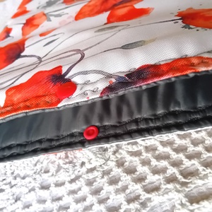 Vízhatlan laptop védő tok, pipacsos, laptoptok, laptoptartó  - táska & tok - laptoptáska, laptop hátizsák - Meska.hu