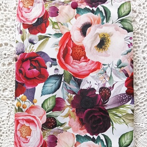 Vízhatlan könyvtok, rózsás - könyv & zene - könyvtok - Meska.hu