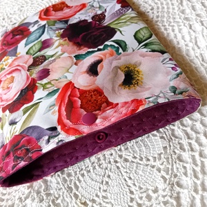 Vízhatlan könyvtok, rózsás - könyv & zene - könyvtok - Meska.hu