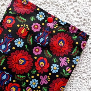 Vízhatlan könyvtok, matyó mintás - Meska.hu