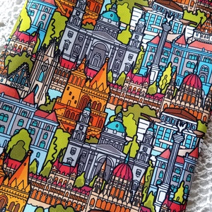 Vízhatlan könyvtok, Budapest mintás - könyv & zene - könyvtok - Meska.hu