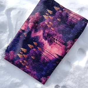 Vízhatlan laptop védő tok, misztikus erdő mintás, laptoptok, laptoptartó  - táska & tok - laptoptáska, laptop hátizsák - Meska.hu