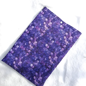 Vízhatlan laptop védő tok, ibolyák, laptoptok, laptoptartó  - táska & tok - laptoptáska, laptop hátizsák - Meska.hu