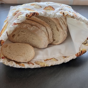 Kenyeres zsák � pamutvászon, több mintával, újrahasználható, Táska & Tok, Bevásárlás & Shopper táska, Kenyeres zsák, Varrás, MESKA