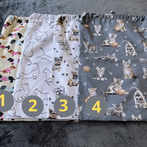 Kenyeres zsák � pamutvászon, több mintával, újrahasználható - táska & tok - bevásárlás & shopper táska - kenyeres zsák - Meska.hu