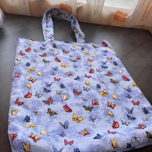 Kézzel készült bevásárlótáska � pamutvászon,, Táska & Tok, Bevásárlás & Shopper táska, Kenyeres zsák, Varrás, MESKA