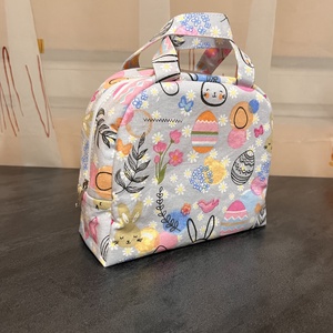 Nyuszis neszesszer / tároló táska � kézzel készült, cipzáras - táska & tok - neszesszer - Meska.hu