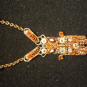 Steampunk szarvasbogár medál -  - Meska.hu