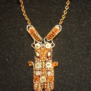 Steampunk szarvasbogár medál -  - Meska.hu