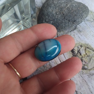 Sárkányvéna achát ásvány köves gyűrű - ékszer - gyűrű - statement gyűrű - Meska.hu