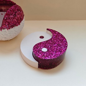 Yin Yang dekorációs szimbólum, Esküvő, Dekoráció, Asztaldísz, Mindenmás, MESKA