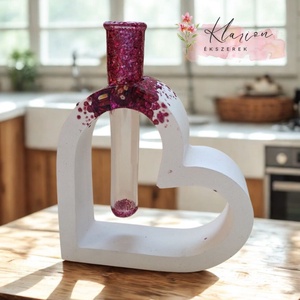 Szeretettel neked! váza, Otthon & Életmód, Virágdekoráció, Virágtartó, Váza, Mindenmás, MESKA