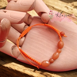 Karneol ásvány karkötő, Ékszer, Karkötő, Gyöngyös karkötő, , MESKA