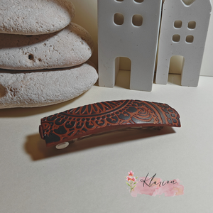 FIMO ékszergyurmával készült hajcsat - ruha & divat - hajdísz & hajcsat - hajdísz - Meska.hu