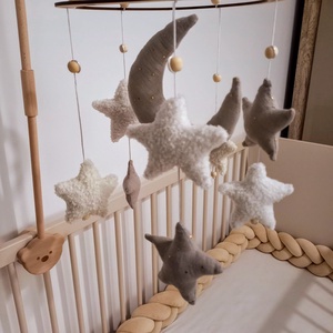 Kiságyforgó  - baba - mama - baba játékok - kiságyforgó - Meska.hu