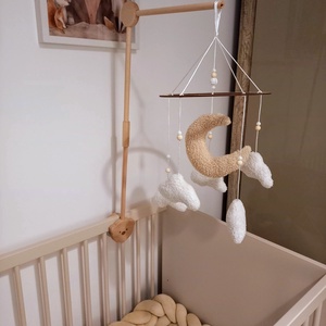 Kiságyforgó  - baba - mama - baba játékok - kiságyforgó - Meska.hu