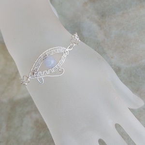 Horus szeme drótékszer szett - ékszer - ékszerszett - Meska.hu