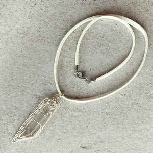 Hegyikristály nyaklánc - ékszer - nyaklánc - medálos nyaklánc - Meska.hu