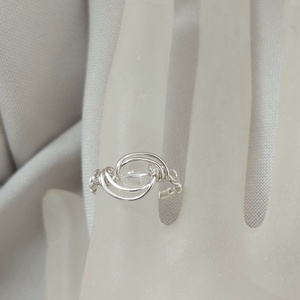 Hegyikristály gyűrű - ékszer - gyűrű - szoliter gyűrű - Meska.hu