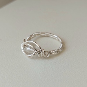 Hegyikristály gyűrű - ékszer - gyűrű - szoliter gyűrű - Meska.hu