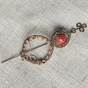 Karneol hajtű - Meska.hu