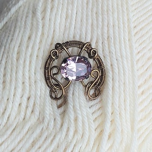 Antikolt alpakka hajtű swarovski kristállyal , Ruha & Divat, Hajdísz & Hajcsat, Hajcsat & Hajtű, Ékszerkészítés, MESKA