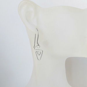 2 pár egyedi acél fülbevaló - ékszer - fülbevaló - lógó fülbevaló - Meska.hu