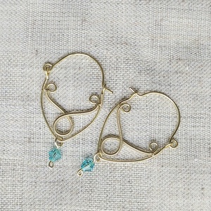 Arany színű drótékszer szett - ékszer - ékszerszett - Meska.hu