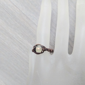 Jáde ásvány drótékszer szett - ékszer - ékszerszett - Meska.hu