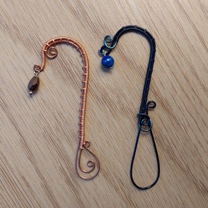 Drót könyvjelzők  - könyv & zene - könyvjelző - Meska.hu