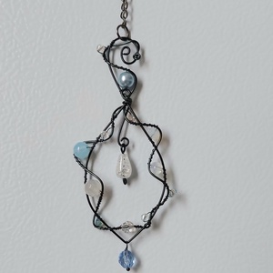 Napfogók, lakás dekorációk drótból - Meska.hu