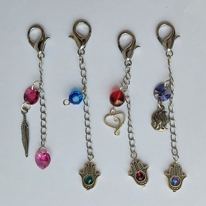 Apró táskadíszek swarovski kristályokkal - táska & tok - kulcstartó & táskadísz - táskadísz - Meska.hu