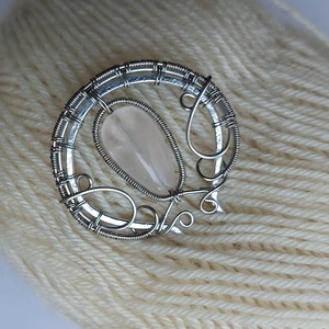 Acél és alumínium drót hajtű rózsakvarc ásvány kővel, Ruha & Divat, Hajdísz & Hajcsat, Hajcsat & Hajtű, Ékszerkészítés, MESKA