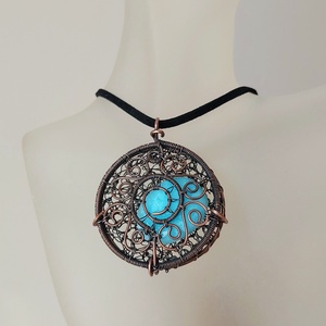 Fénykép vagy ásvány tartó nyaklánc, amulett, Ékszer, Nyaklánc, Medálos nyaklánc, Ékszerkészítés, MESKA