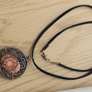 Fénykép vagy ásvány tartó nyaklánc, amulett - ékszer - nyaklánc - medálos nyaklánc - Meska.hu