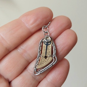 Steampunk unisex acél nyaklánc, Ékszer, Nyaklánc, Medálos nyaklánc, Ékszerkészítés, MESKA