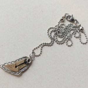 Steampunk unisex acél nyaklánc - ékszer - nyaklánc - medálos nyaklánc - Meska.hu