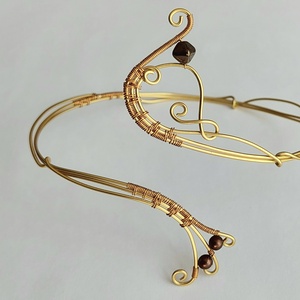 Boka ékszer, láb dísz alumínium drótból több színben - ékszer - lábdísz és testékszer - lábgyűrű és lábdísz - Meska.hu