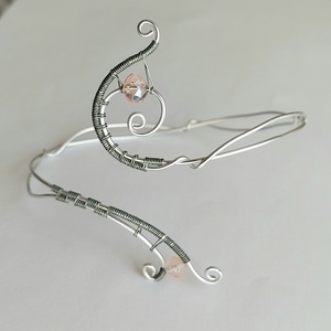 Boka ékszer, láb dísz alumínium drótból több színben - ékszer - lábdísz és testékszer - lábgyűrű és lábdísz - Meska.hu