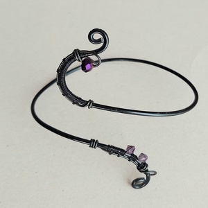 Boka gyűrű, láb ékszer több színben alumínium drótból - ékszer - lábdísz és testékszer - lábgyűrű és lábdísz - Meska.hu