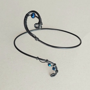 Boka gyűrű, láb ékszer több színben alumínium drótból - ékszer - lábdísz és testékszer - lábgyűrű és lábdísz - Meska.hu