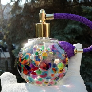 Retro stílusú parfümös üveg Tiffany  - Meska.hu